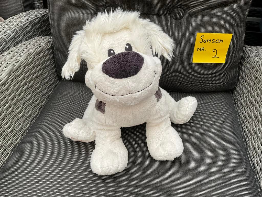 Nieuwe zgan Samson knuffel van Samson en Gert Studio 100, Ophalen, Overige figuren, Nieuw, Beeldje of Figuurtje