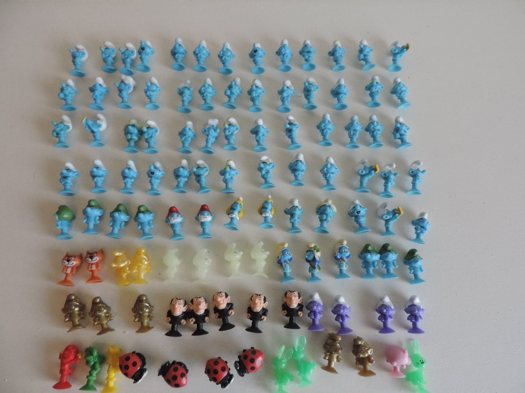 veel smurfjes enz, Verzamelen, Poppetjes en Figuurtjes, Ophalen of Verzenden