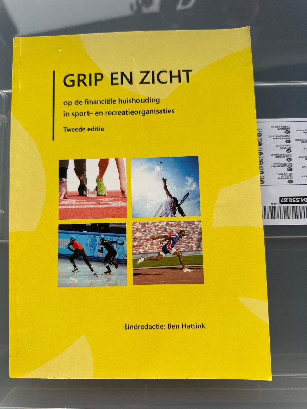 Grip en Zicht: Financiële Huishouding Sport/Recreatie, Boeken, Ophalen of Verzenden, Gamma, Zo goed als nieuw, HBO
