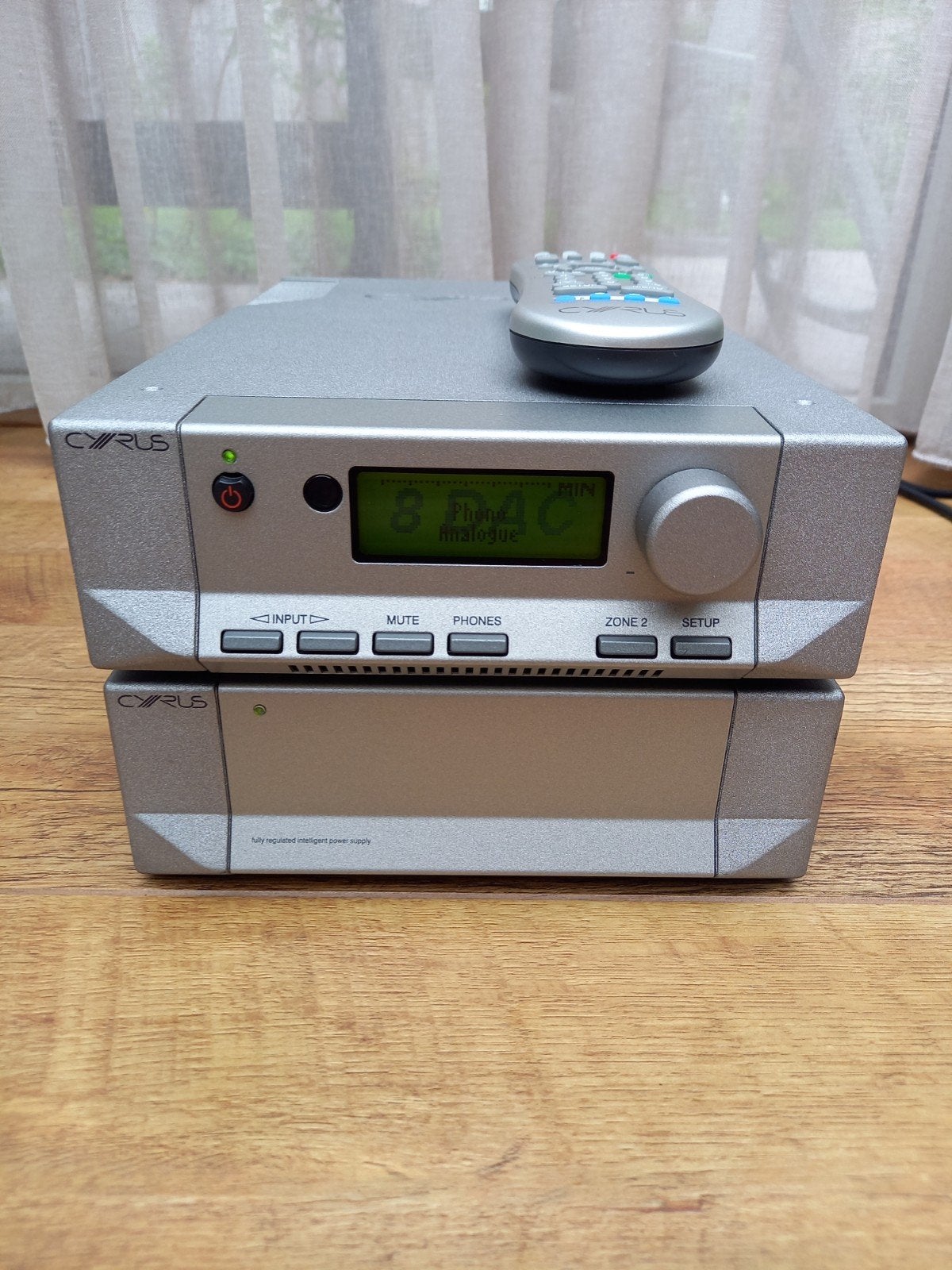 Cyrus 8 DAC Geïntegreerde Versterker met PSX-R Voeding, Overige merken, Ophalen of Verzenden, Zo goed als nieuw, 60 tot 120 watt