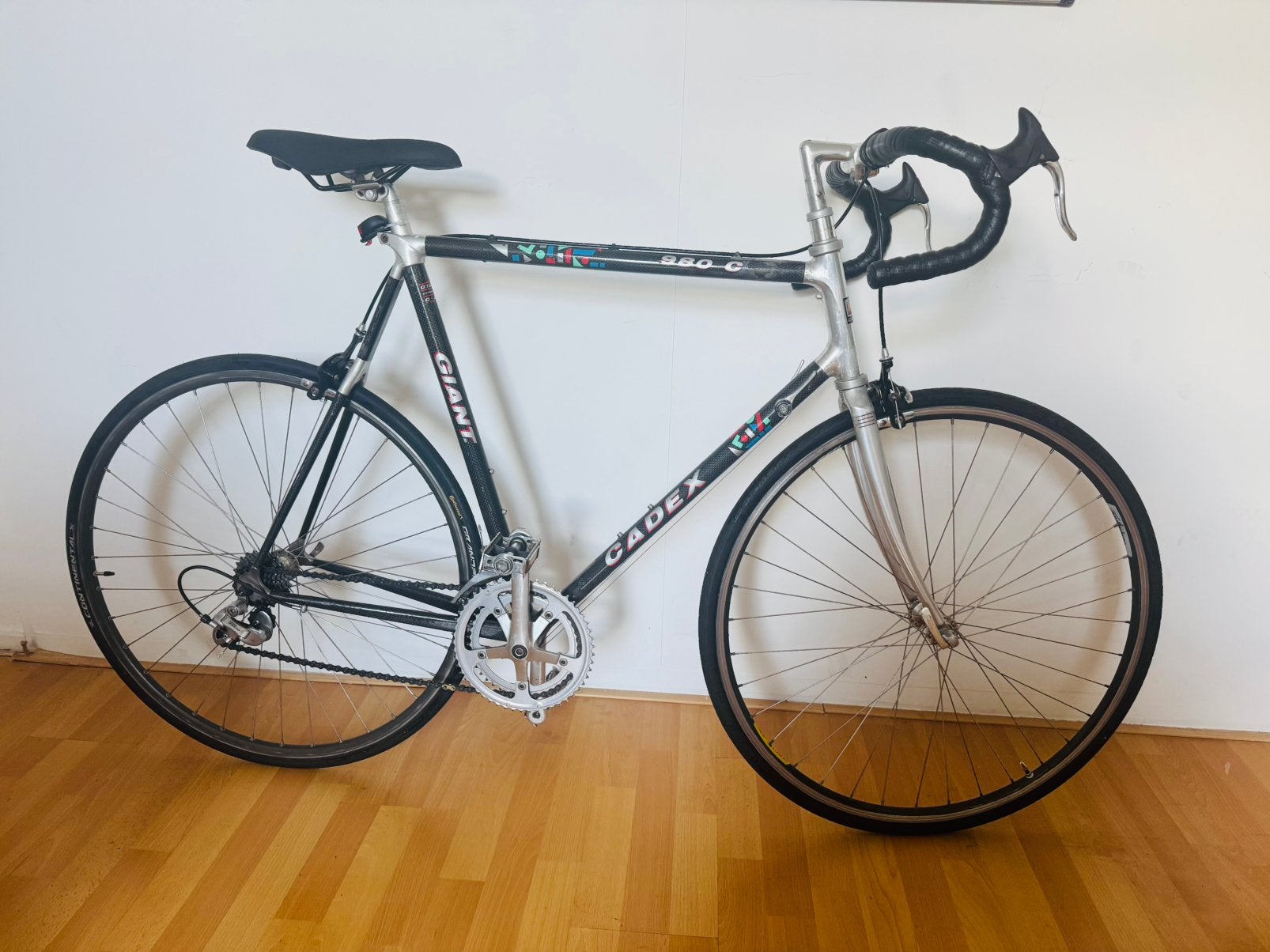 Giant Cadex 980c racefiets/racebike carbon fibre, 28 inch, Carbon, Velgrem, Zo goed als nieuw