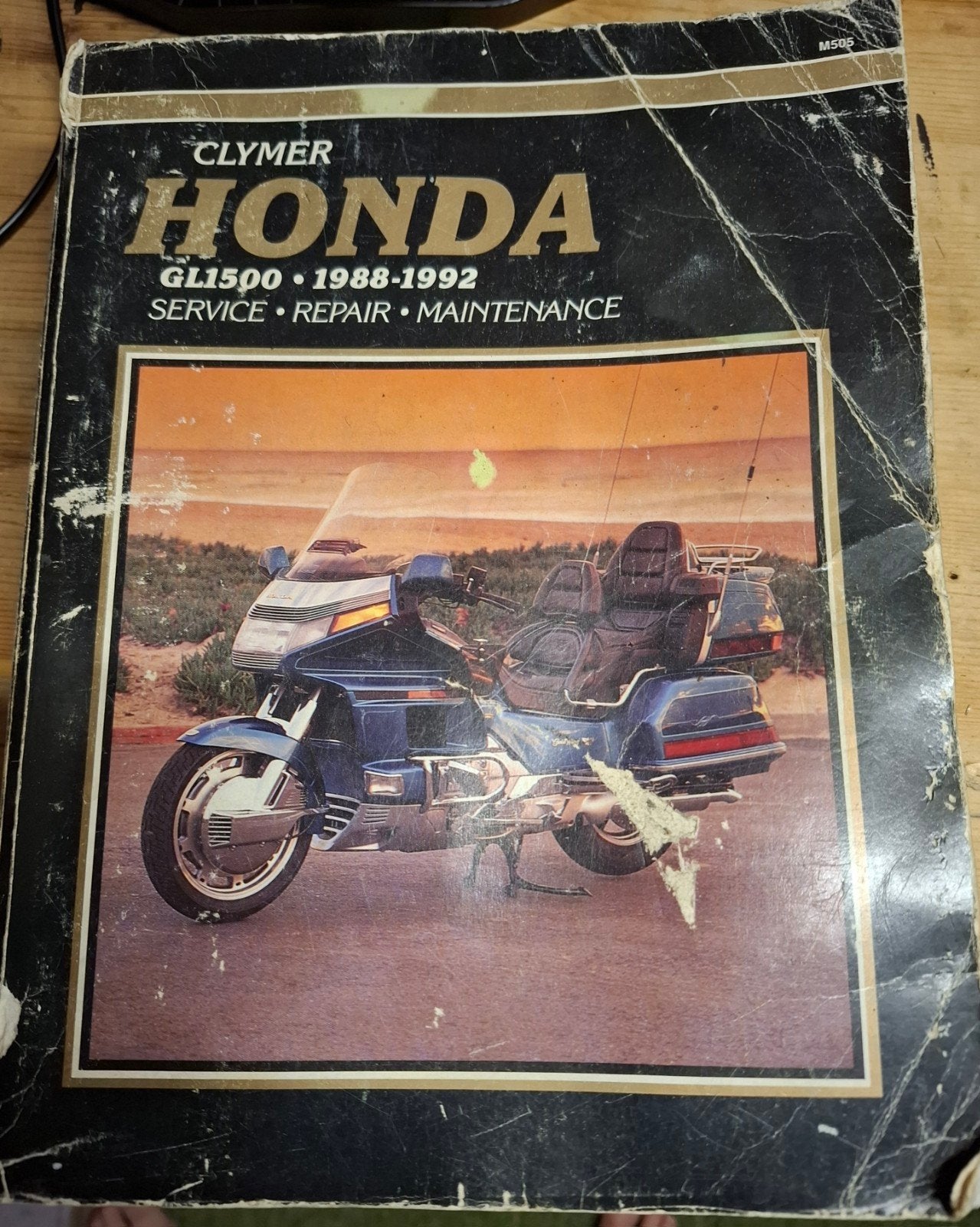 Honda Goldwing GL1500 Serviceboek 1988-1992, Ophalen of Verzenden, Honda