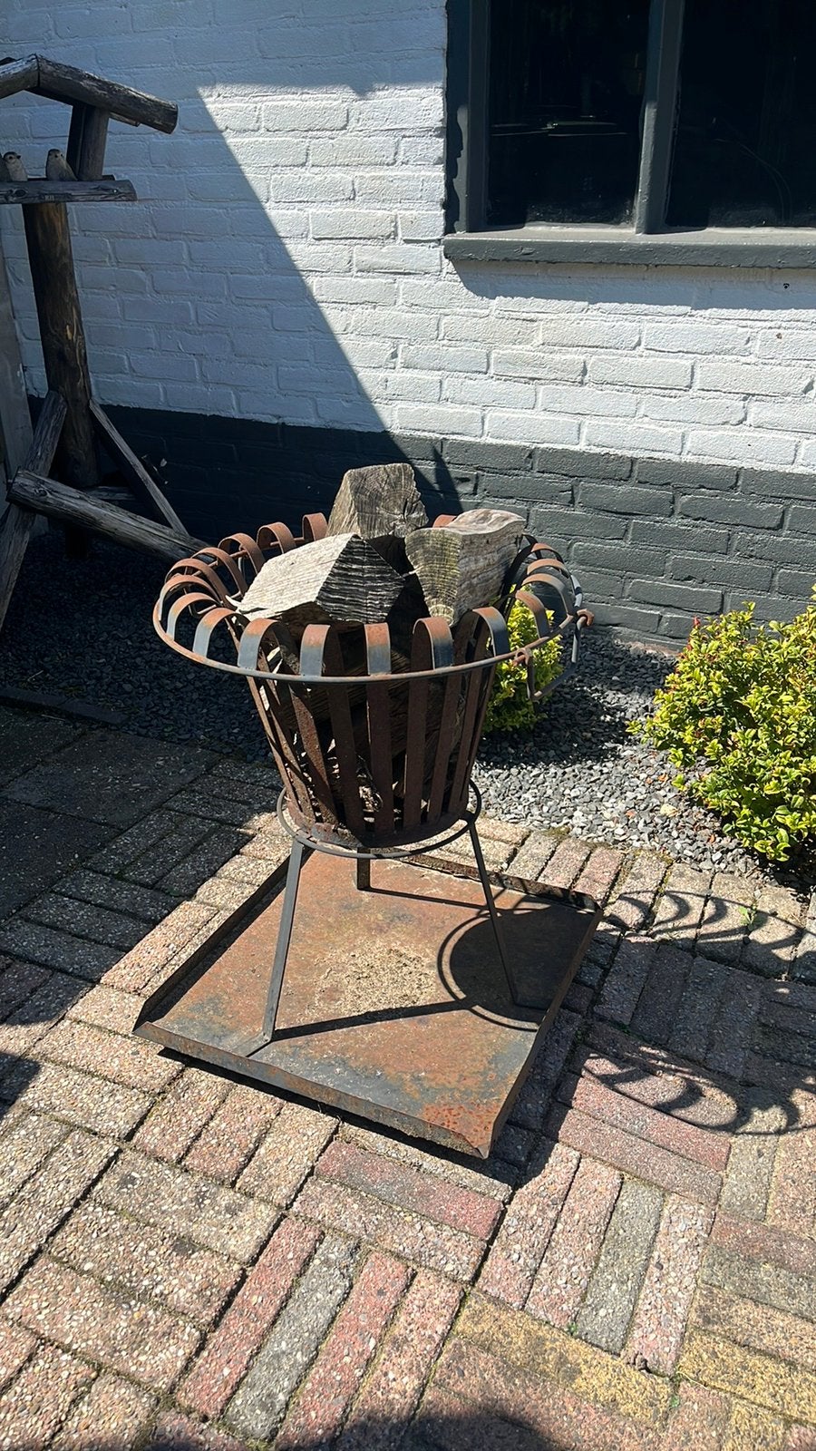 Gratis vuurkorf, Ophalen, Gebruikt, Vuurkorf