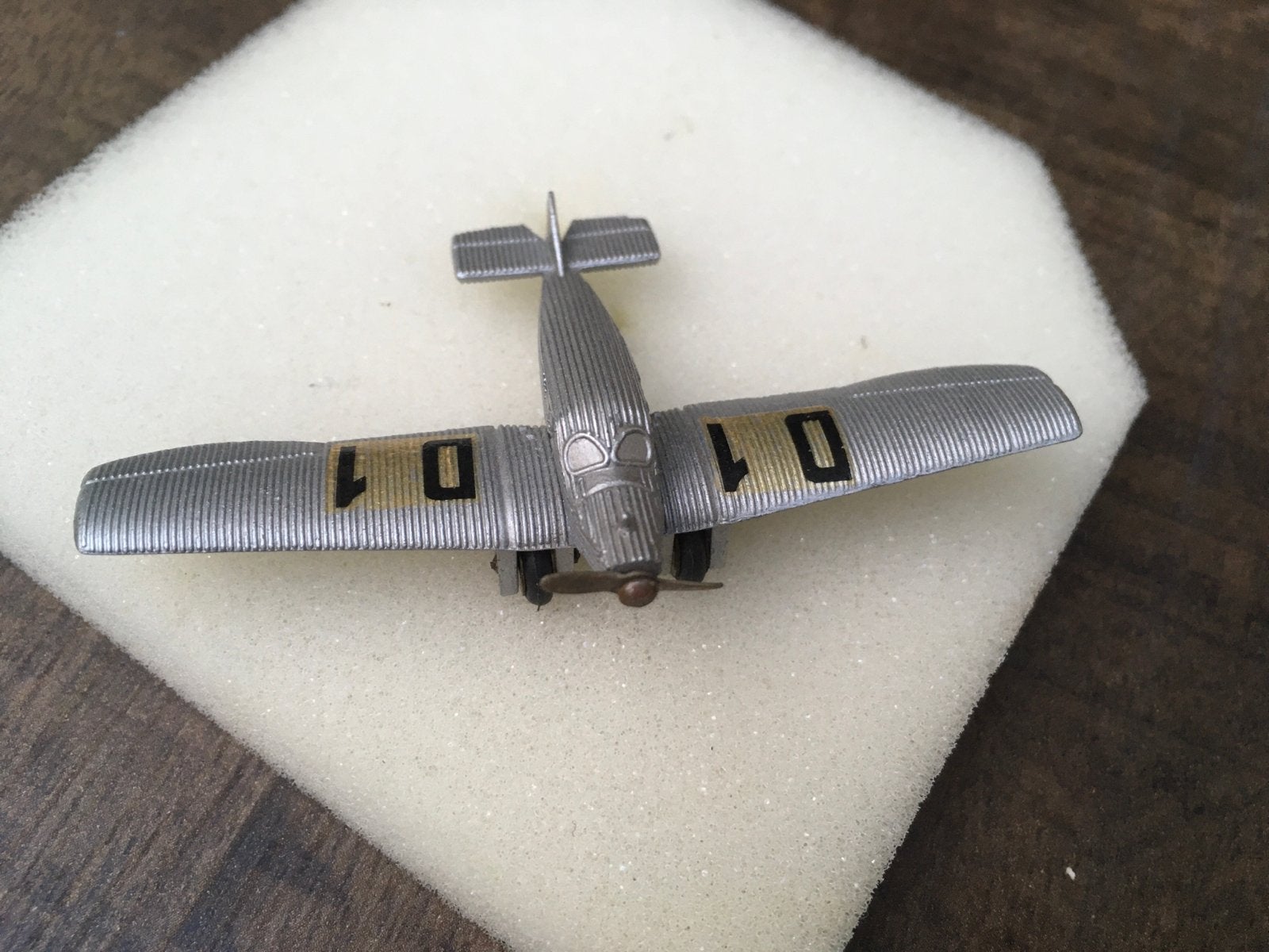 Junkers F13 Modelvliegtuig - Schuco Made in Germany, Overige merken, Ophalen of Verzenden, Vliegtuig, Gebruikt