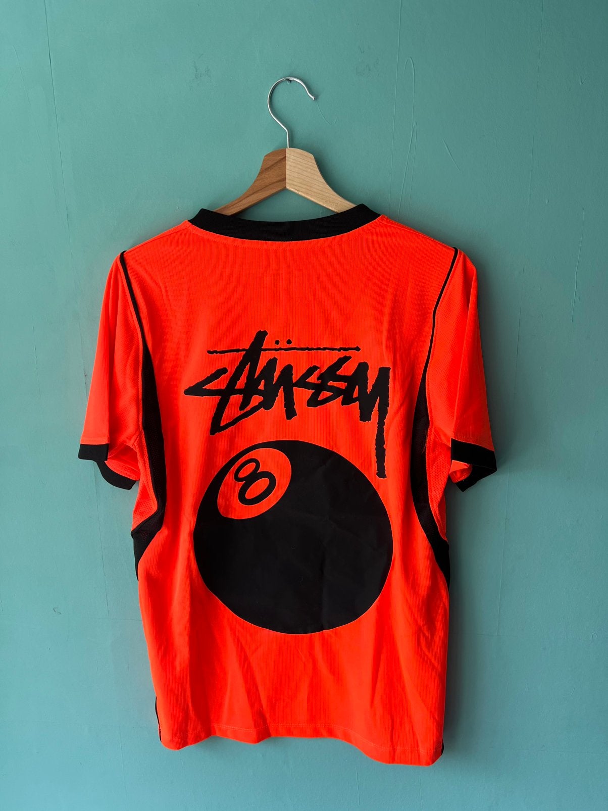 Nederlands elftal thuisshirt WK 2026 Stüssy 8 Ball Maat S, Nieuw, Oranje, Ophalen of Verzenden, Nike