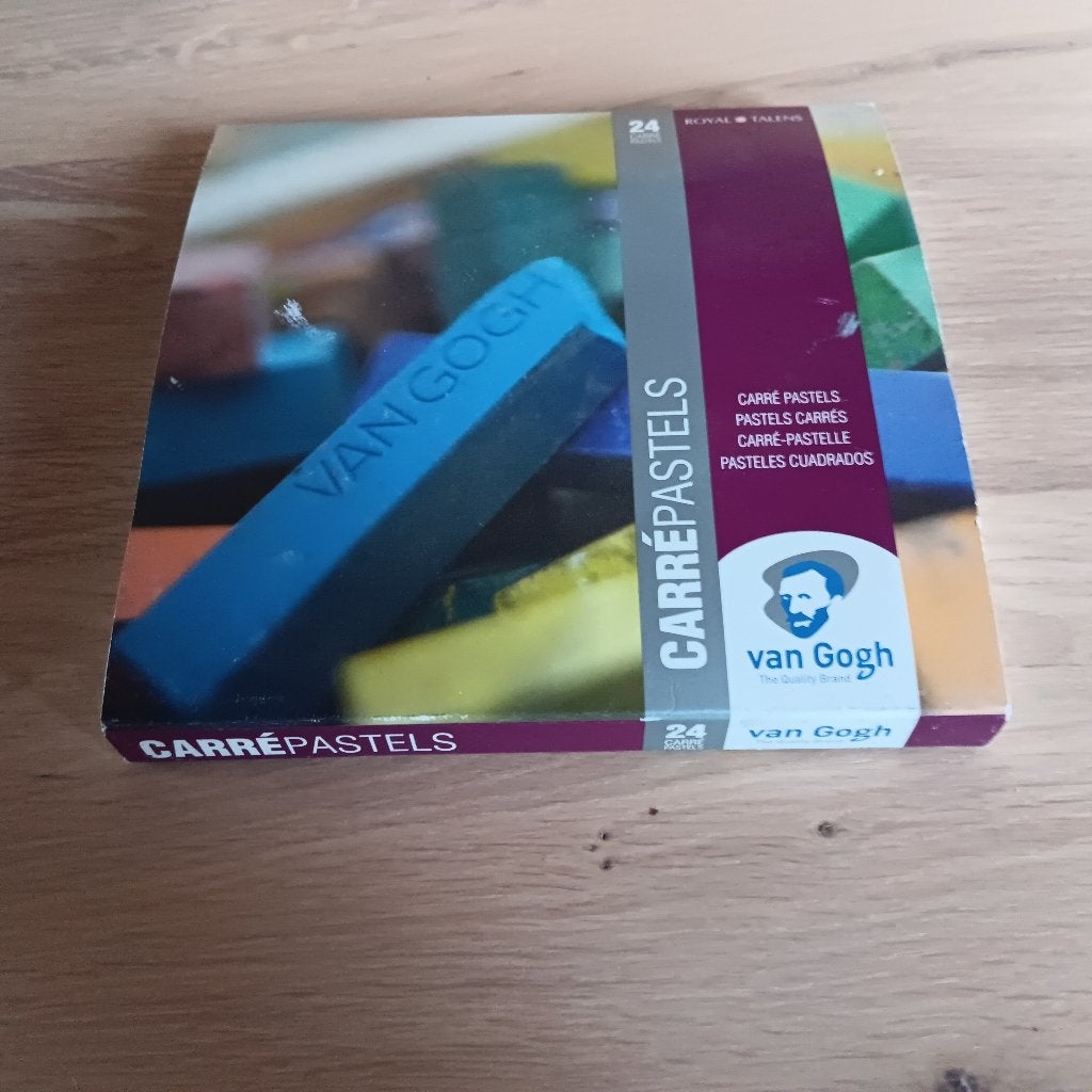 Van Gogh Carré Pastels - 24 stuks - sommige gebruikt, Ophalen of Verzenden, Gebruikt, Overige typen