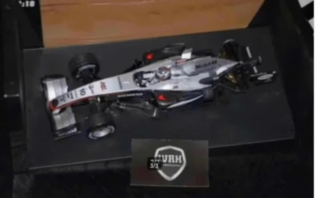 1:18 SCHADE F1 MCLAREN #10 MONTOYA Minichamps zie info WRH, Verzenden, Gebruikt, Auto, MiniChamps