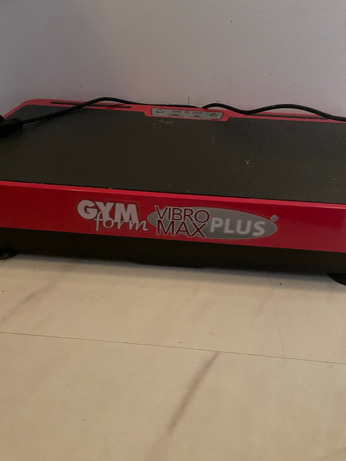 Gym Form Vibro Max Plus trilplaat, Ophalen, Gebruikt, Overige typen