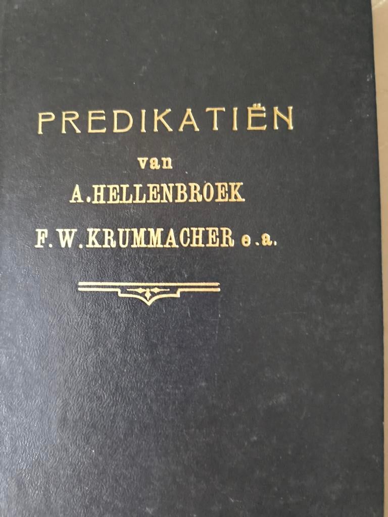 Predikatien. Ds A Hellenbroek e/a, Boeken, Ophalen of Verzenden, Gelezen, Ds A Hellenbroek e/a, Christendom | Protestants