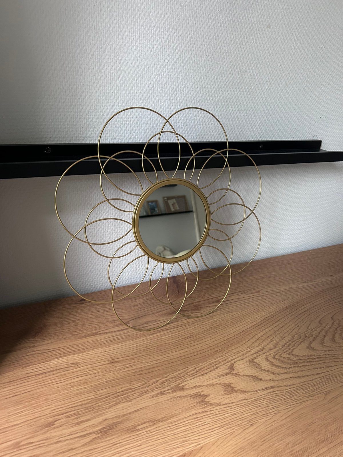 Spiegel Xenos goud, Rond, Nieuw, Ophalen of Verzenden, Minder dan 100 cm