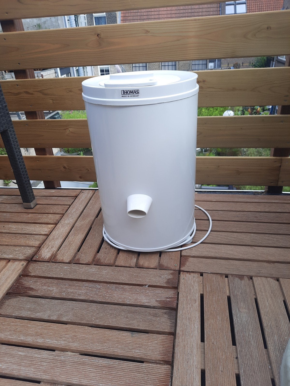 Thomas centrifuge zo goed als nieuw, Witgoed en Apparatuur, Wasmachines, 1200 tot 1600 toeren, Minder dan 85 cm, 4 tot 6 kg, Bovenlader