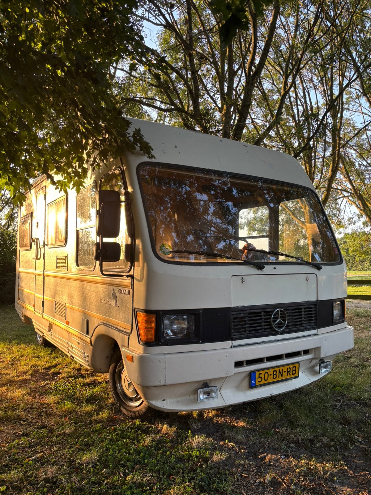 Mercedes 307 camper Tabbert oldtimer, Automaat, Buscamper of Camperbus, Mercedes-Benz, Diesel