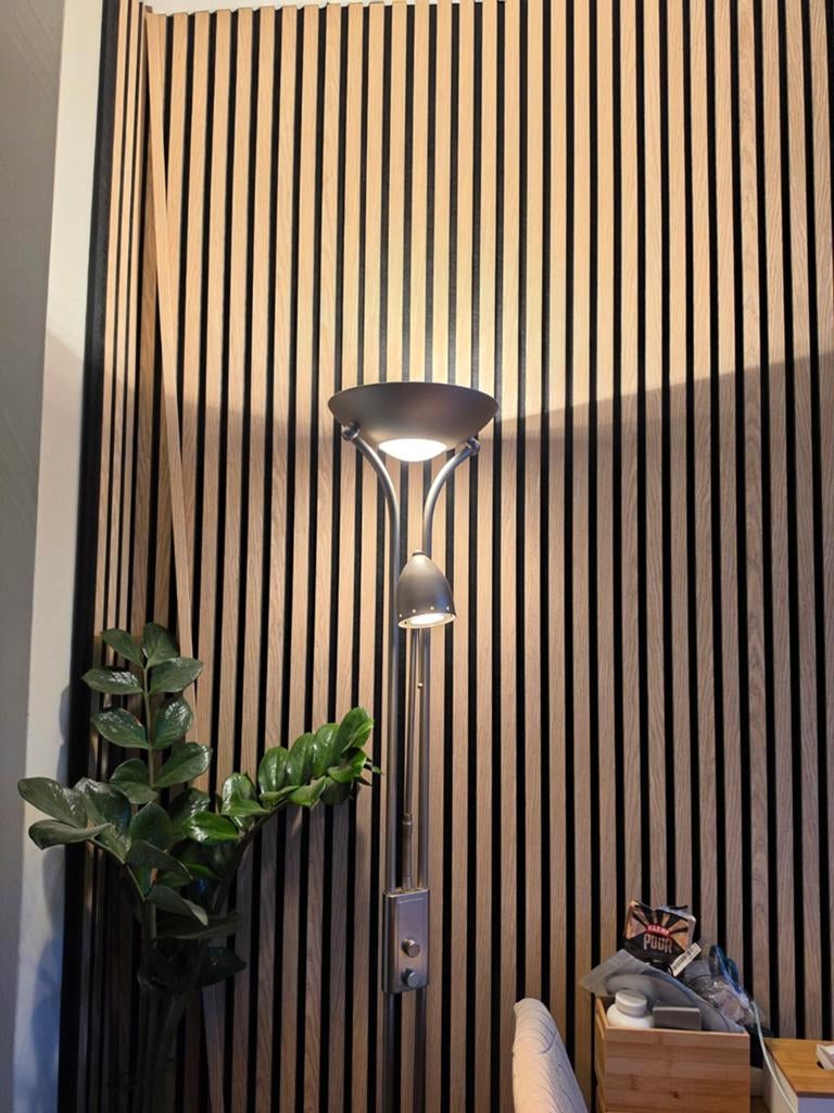 Vloer lamp met lees lamp, Ophalen of Verzenden, Zo goed als nieuw, 150 tot 200 cm