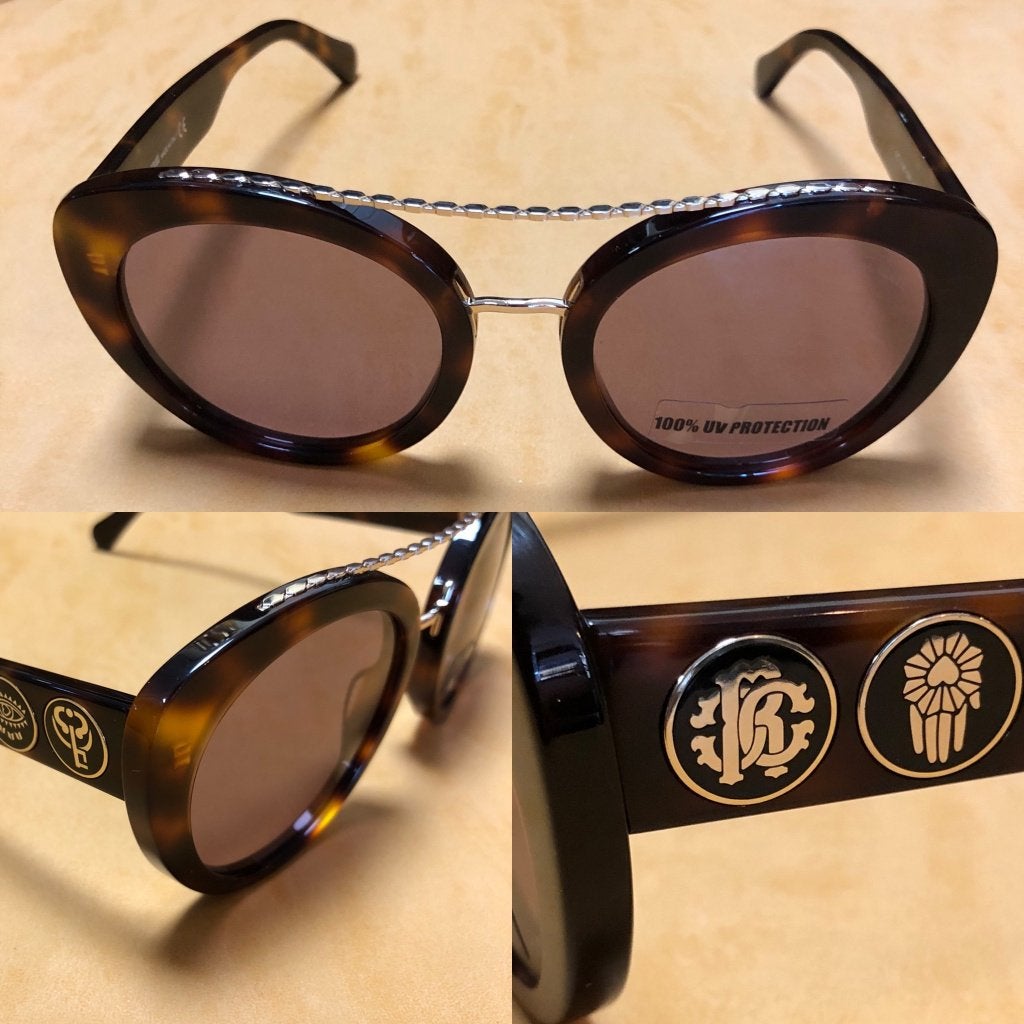 NIEUWE Roberto Cavalli dames zonnebril RC1128 damesbril, Overige merken, Zonnebril, Bruin, Cavalli
