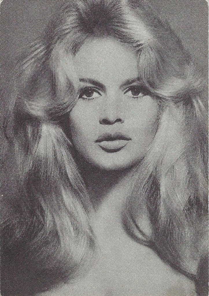 Filmsterren ansichtkaart Brigitte Bardot, Verzenden, 1960 tot 1980, Ongelopen, Sterren en Beroemdheden