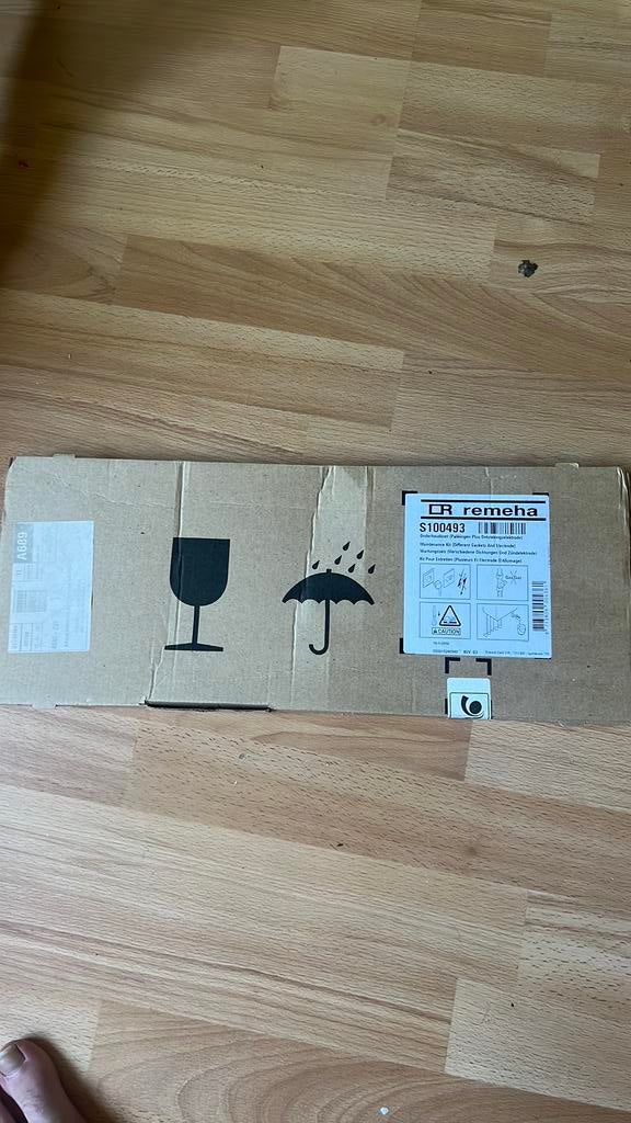 Remeha service set B Quinta-pro 45/115, Ophalen of Verzenden, Zo goed als nieuw