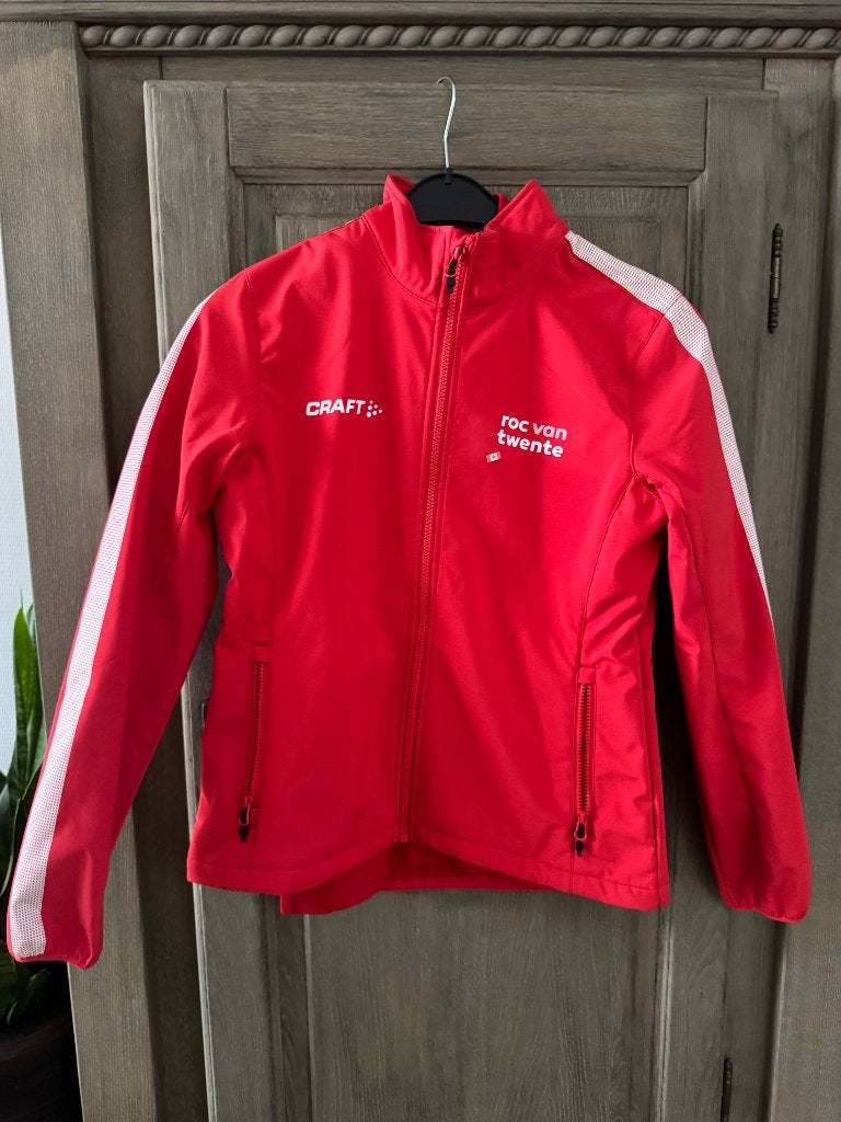 Craft Jas en Polo,  Roc van Twente, Kleding | Dames, Goosecraft, Zo goed als nieuw, Rood, Ophalen