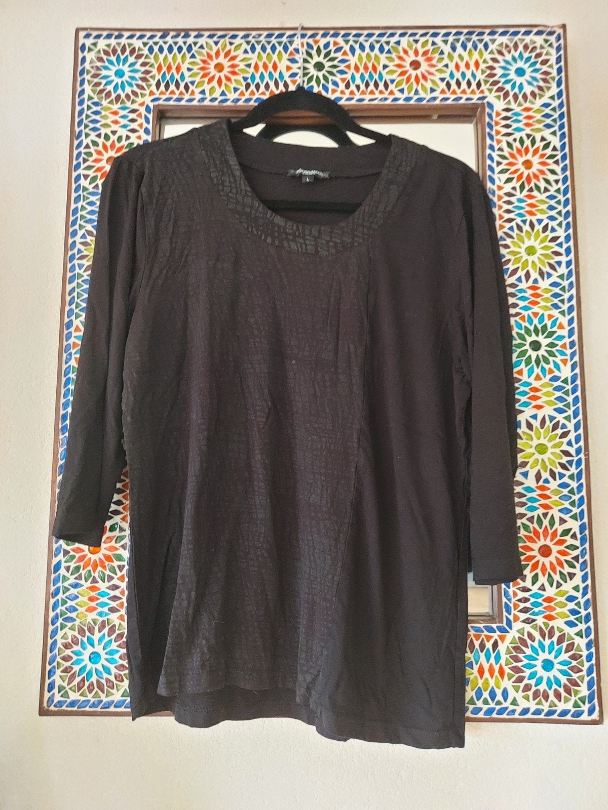 Brandtex viscose stretch top maat L, Ophalen of Verzenden