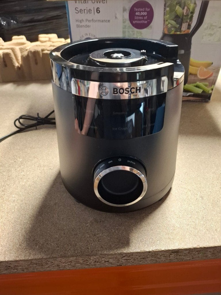 Bosch MMB6652B VitaPower Serie 6 - Blender - Zwart | DC10341, BSH Hausgeräte GmbH, Nieuw, Bru-bsh@bshg.com, Ophalen of Verzenden