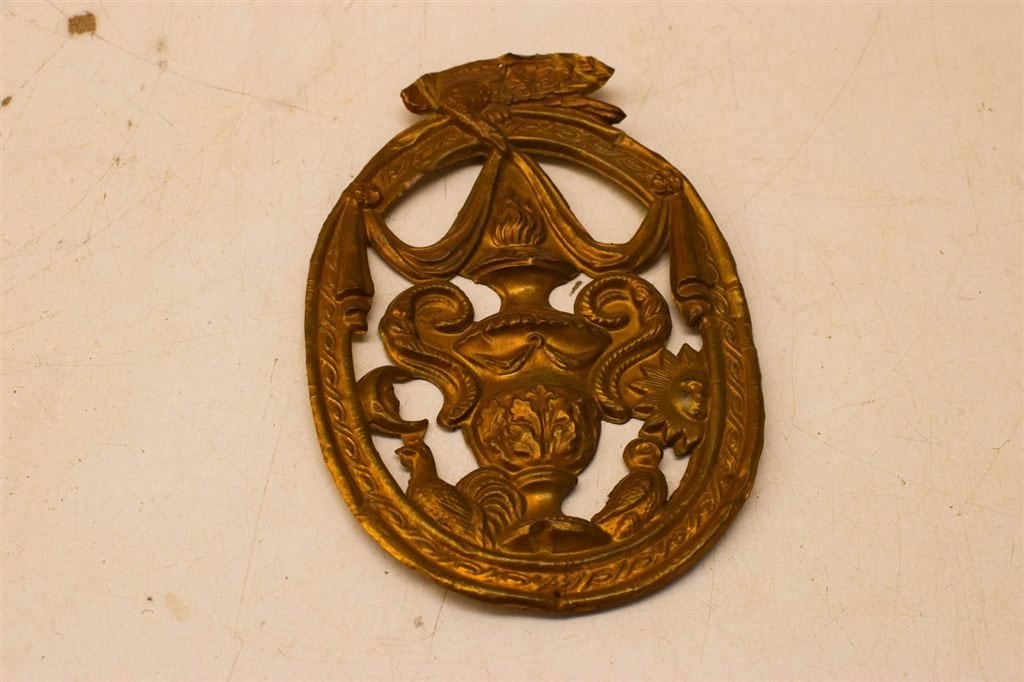 Ornament voor een friese staartklok 49413, Ophalen of Verzenden, Gebruikt, Wandklok