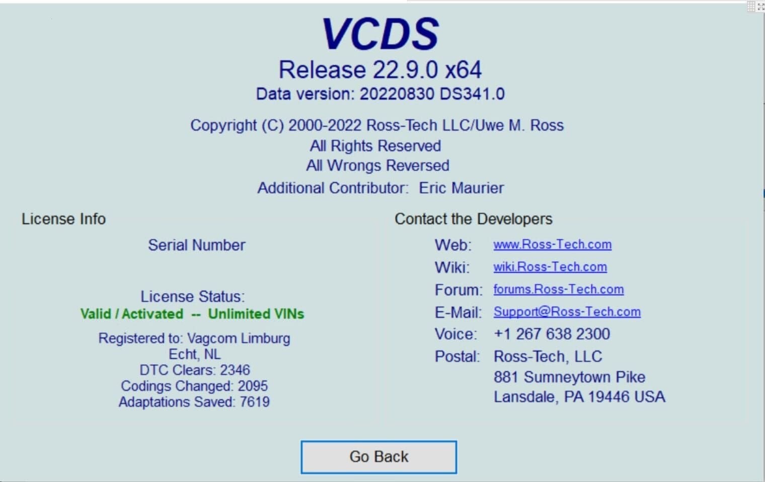 VCDS coderen, 24-uursservice, Overige werkzaamheden