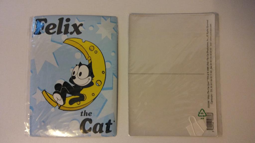 Felix the Cat Kat tekenfilm bord blik NIEUW stripkat strip, Ophalen of Verzenden, Overige figuren, Zo goed als nieuw, Overige typen