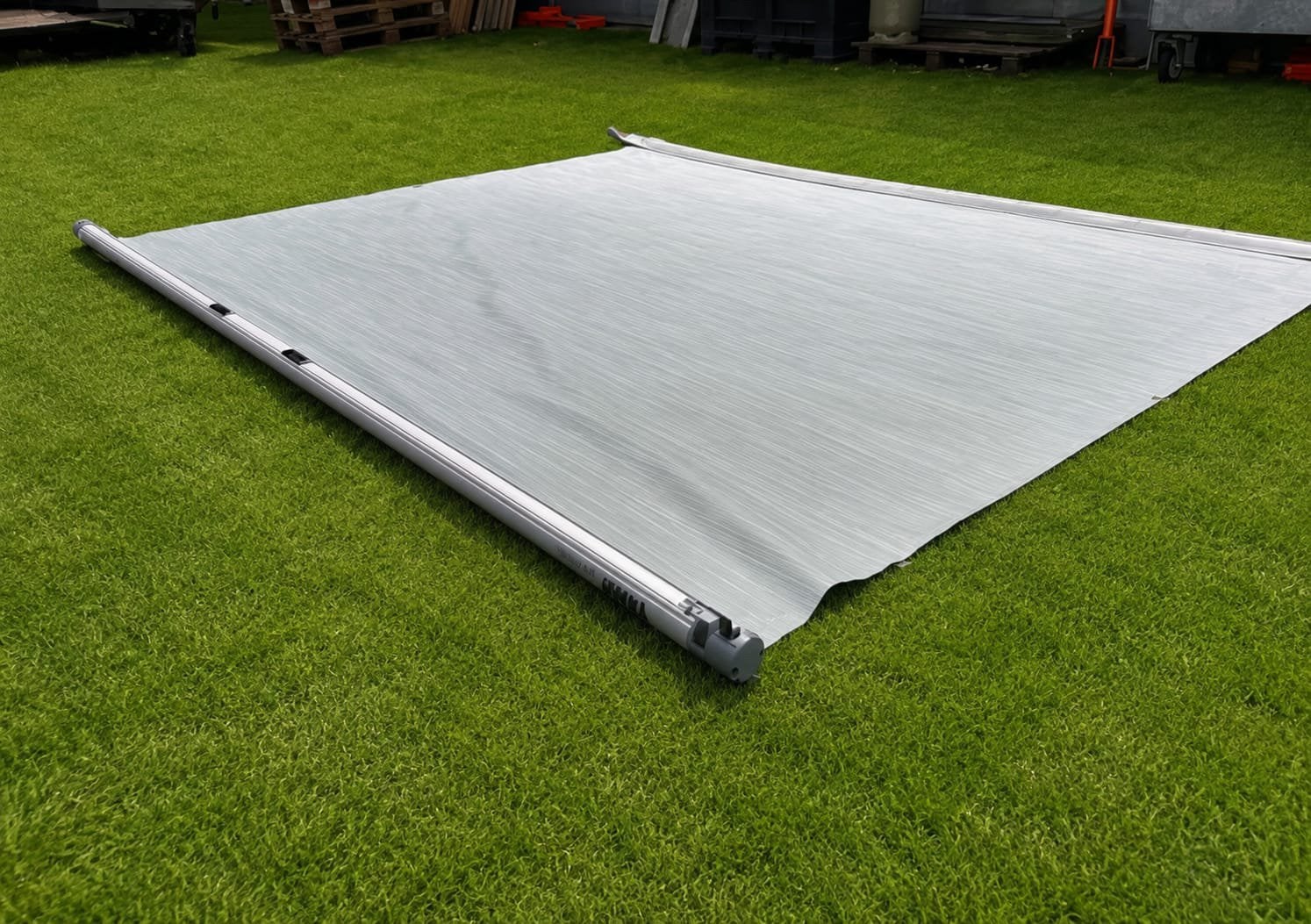 Thule Omnistor luifel grijs 325 x 250 cm, Ophalen, Zo goed als nieuw