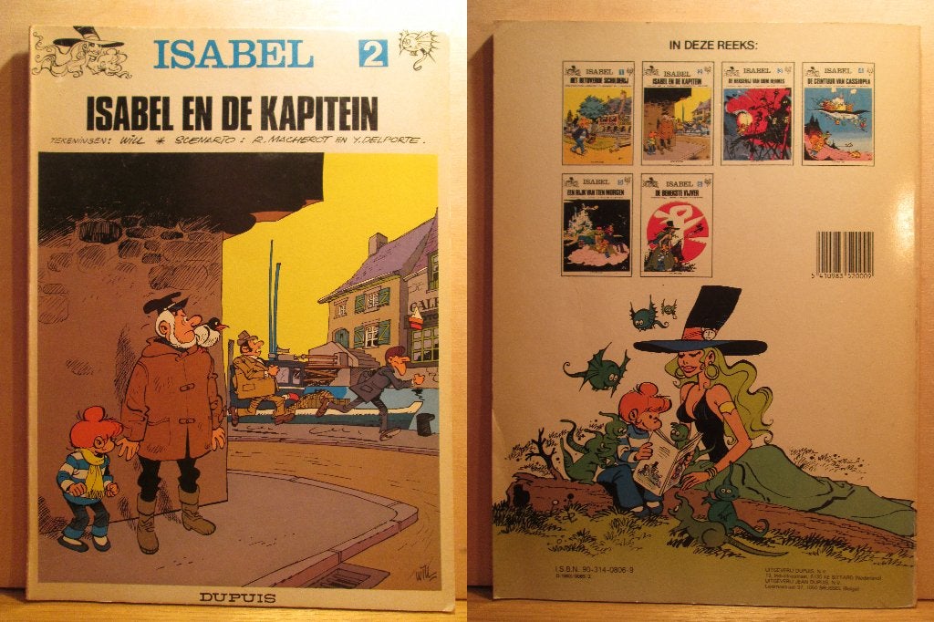 Isabel 2 - Isabel en de kapitein (SC), Boeken, Eén stripboek, Ophalen of Verzenden, Zo goed als nieuw, Yvan Delporte + Raymond Macherot + Will