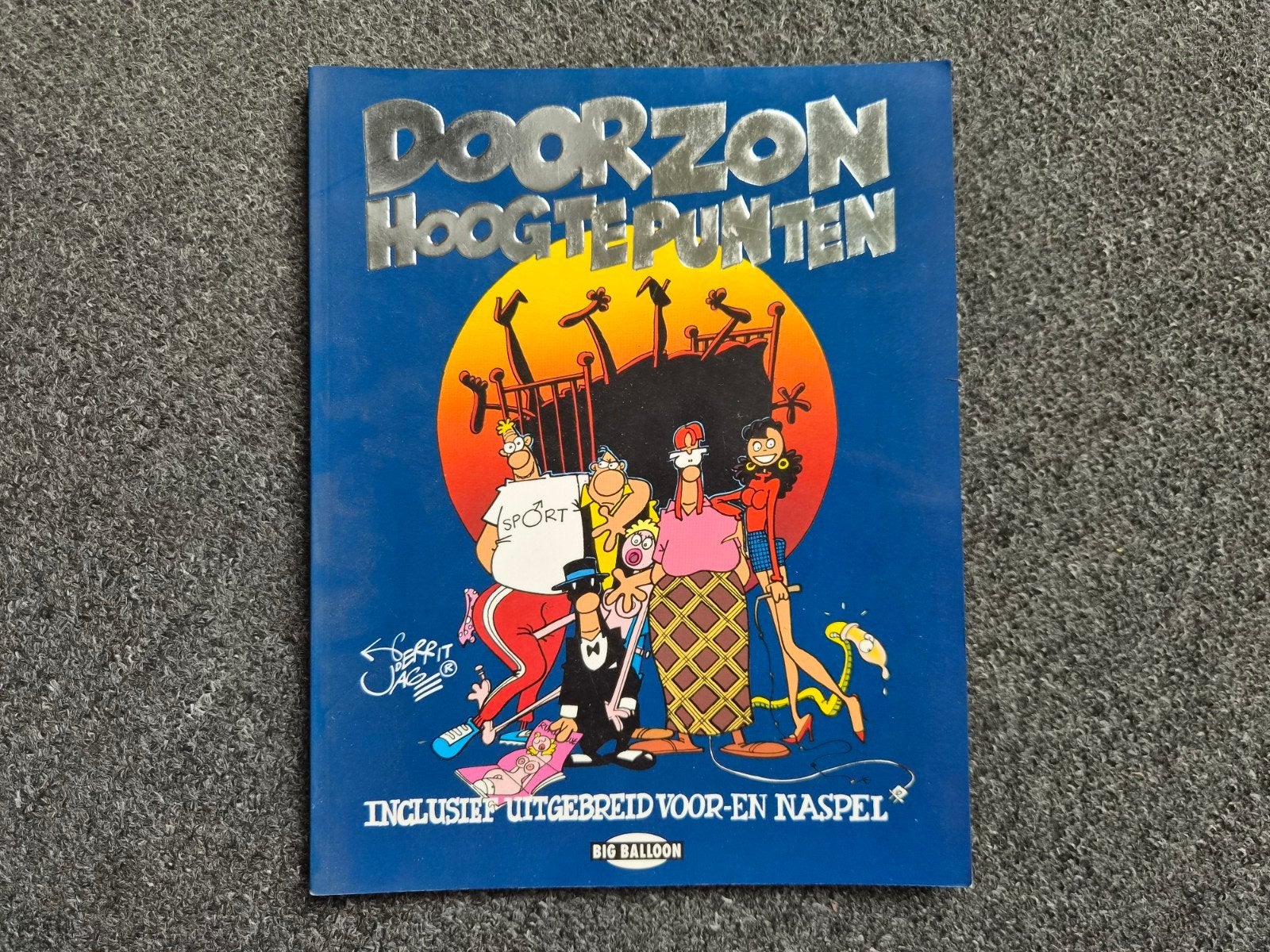 strips Doorzon, Ophalen of Verzenden, Gelezen, De Jager, Cartoons