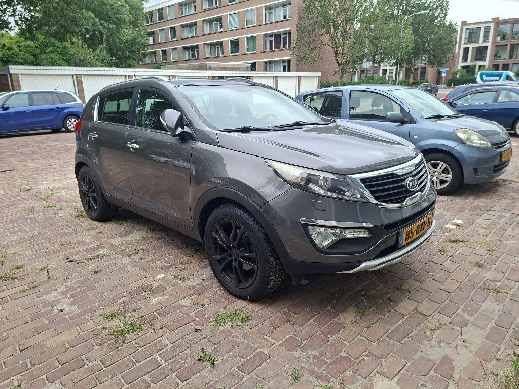 Kia Sportage 2.0 Cvvt 2WD AUT 2011 Grijs, Auto's, 1998 cc, Zwart, 4 cilinders, 75 €/maand