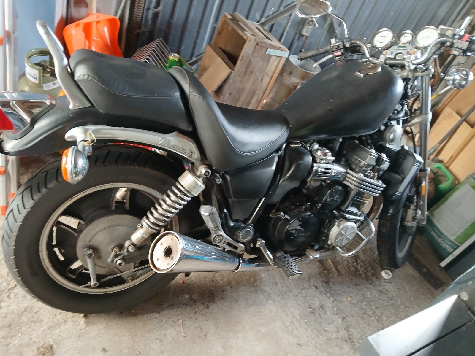 Lopende Yamaha XJ 700, Ophalen, Yamaha