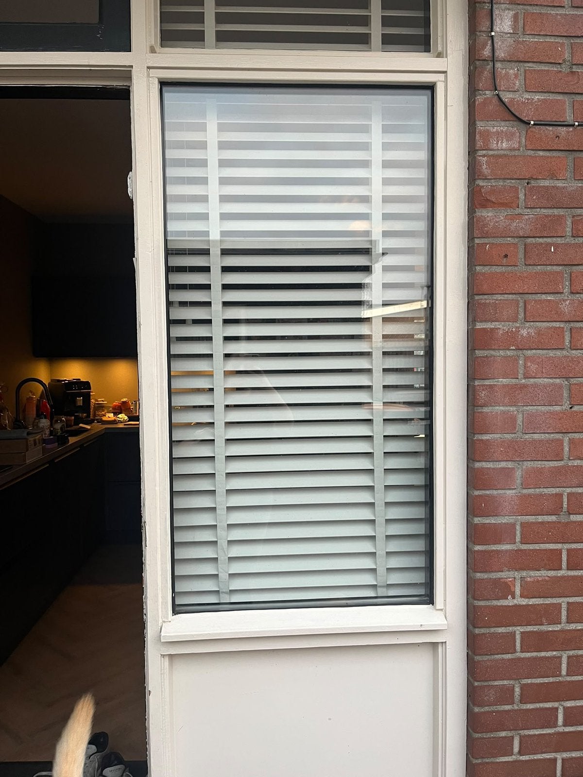 Pvc jaloezieën, Ophalen, Kunststof, Zo goed als nieuw, 225 cm of meer