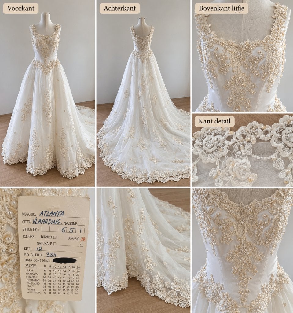 Eddy K trouwjurk, Kleding | Dames, Trouwjurk, Overige kleuren, Nieuw, Ophalen of Verzenden