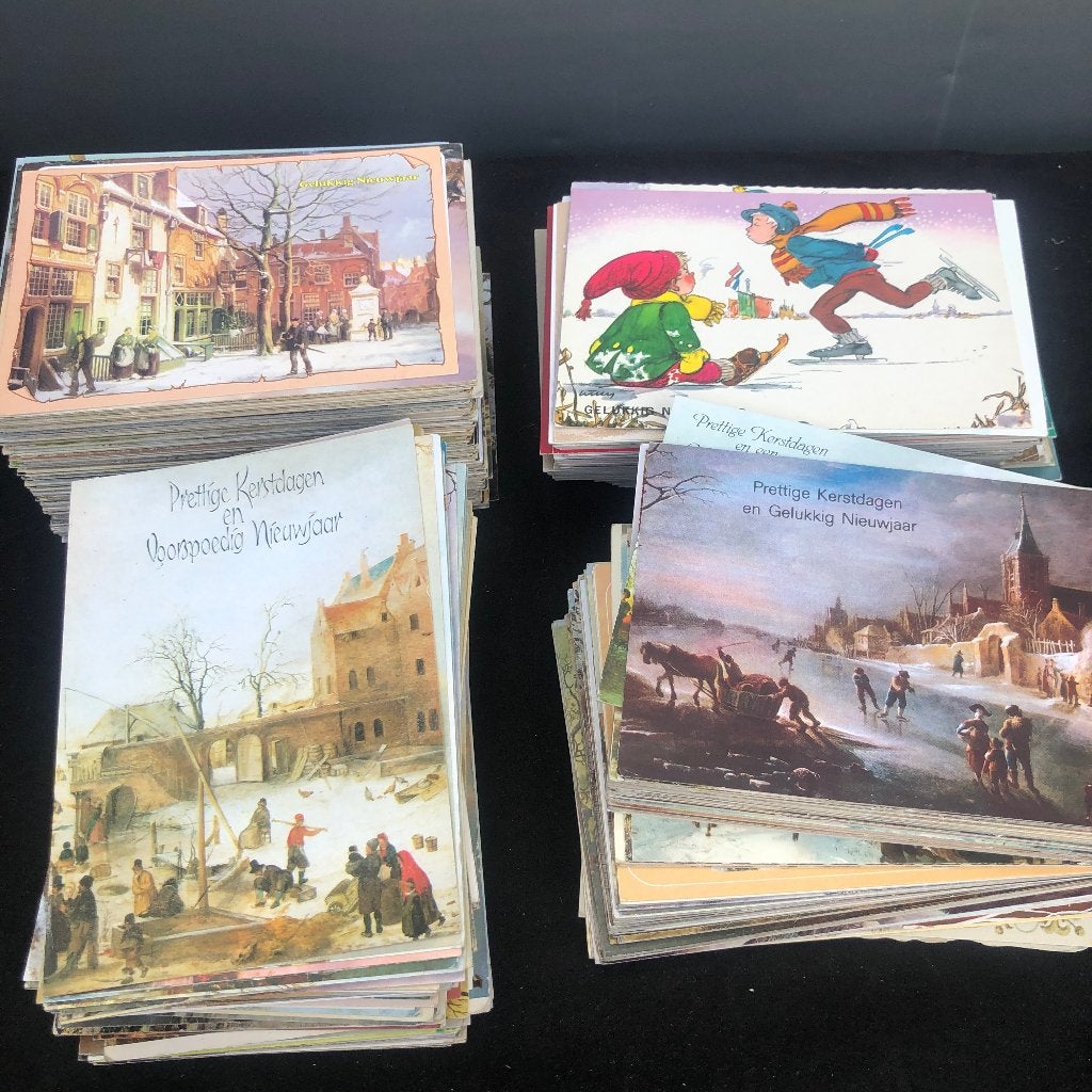 partij kerstkaarten, Ophalen of Verzenden, Gelopen, Gebouw