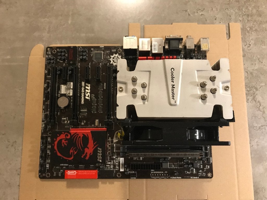 MSI Z87-G45 Gaming - 16 GB DDR3 - I5 4670 3.4 GHZ, Computers en Software, Gebruikt, LGA 1151, DDR3, Ophalen of Verzenden