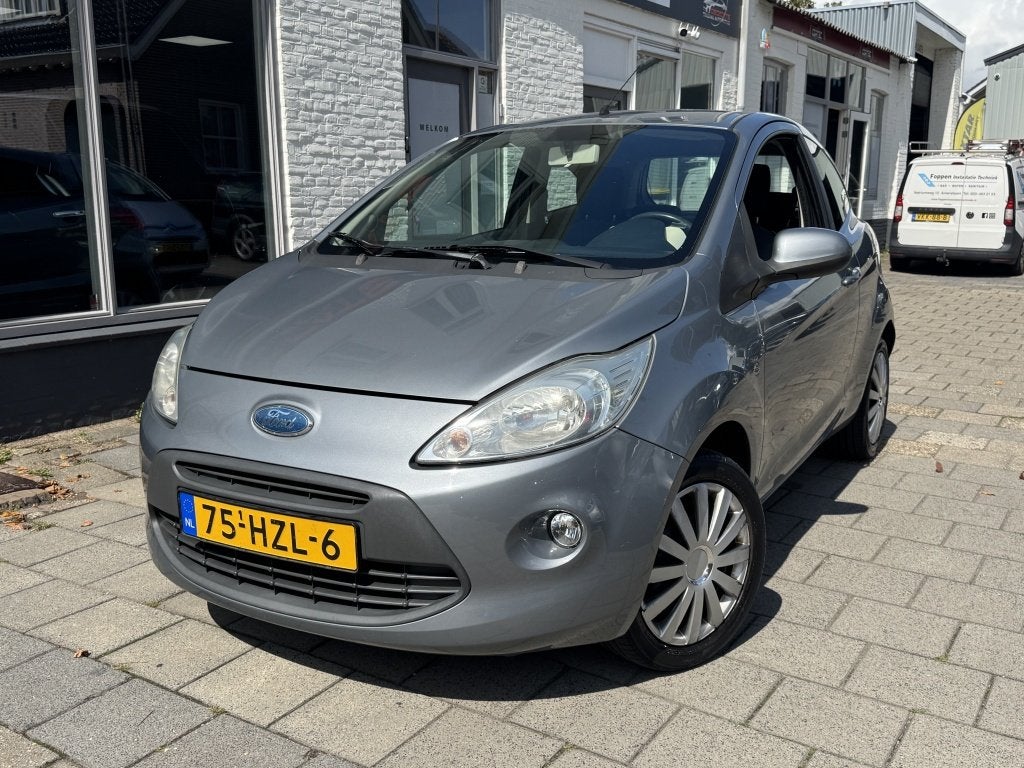 Ford Ka 1.2 Titanium*Airco*NAP* (bj 2009), Stof, Gebruikt, 1242 cc, 4 stoelen