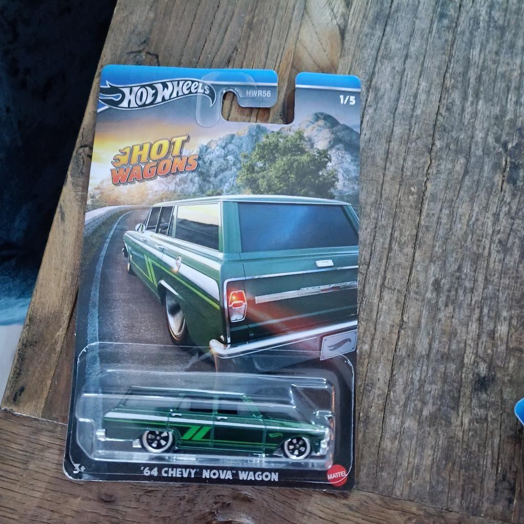 Hot Wheels Hot Wagons ‘64 Chevy Nova Wagon, Ophalen of Verzenden, Nieuw, Auto