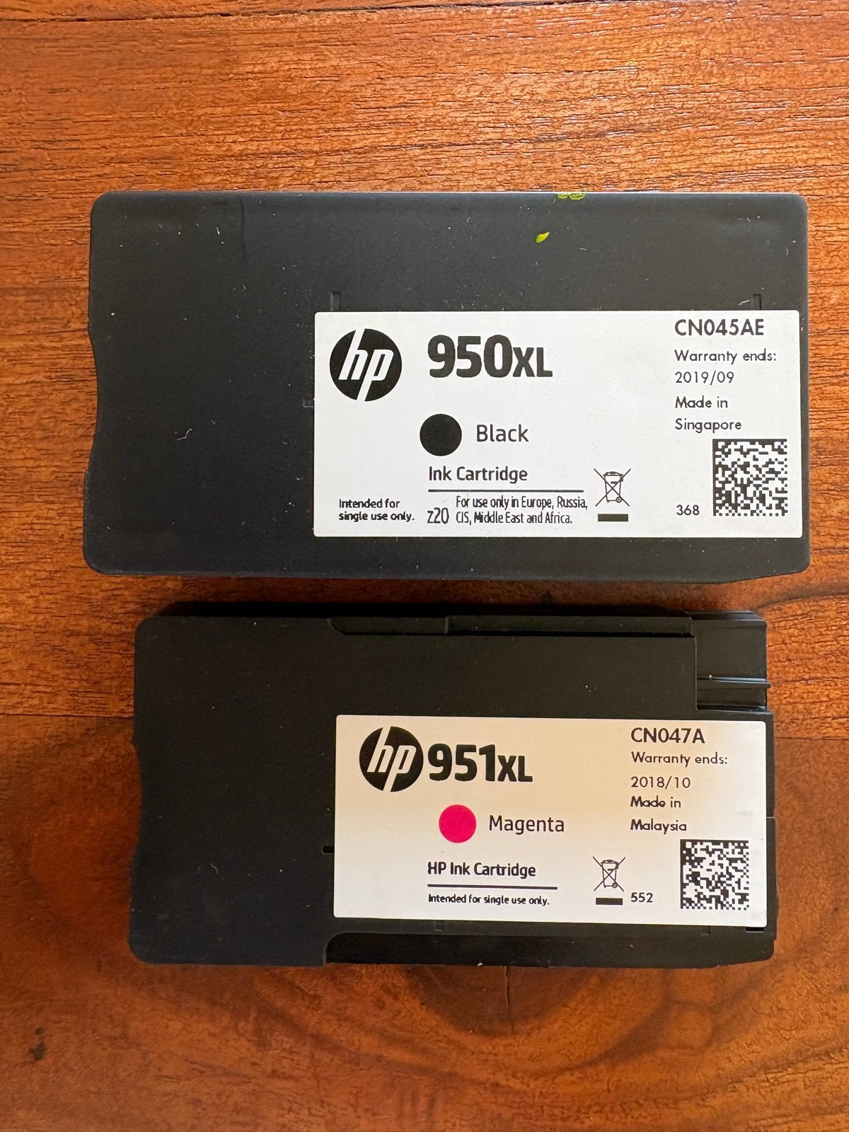 HP 950XL Zwart en 951XL Magenta Inktcartridges, Computers en Software, Printerbenodigdheden, Nieuw, Cartridge, Ophalen of Verzenden