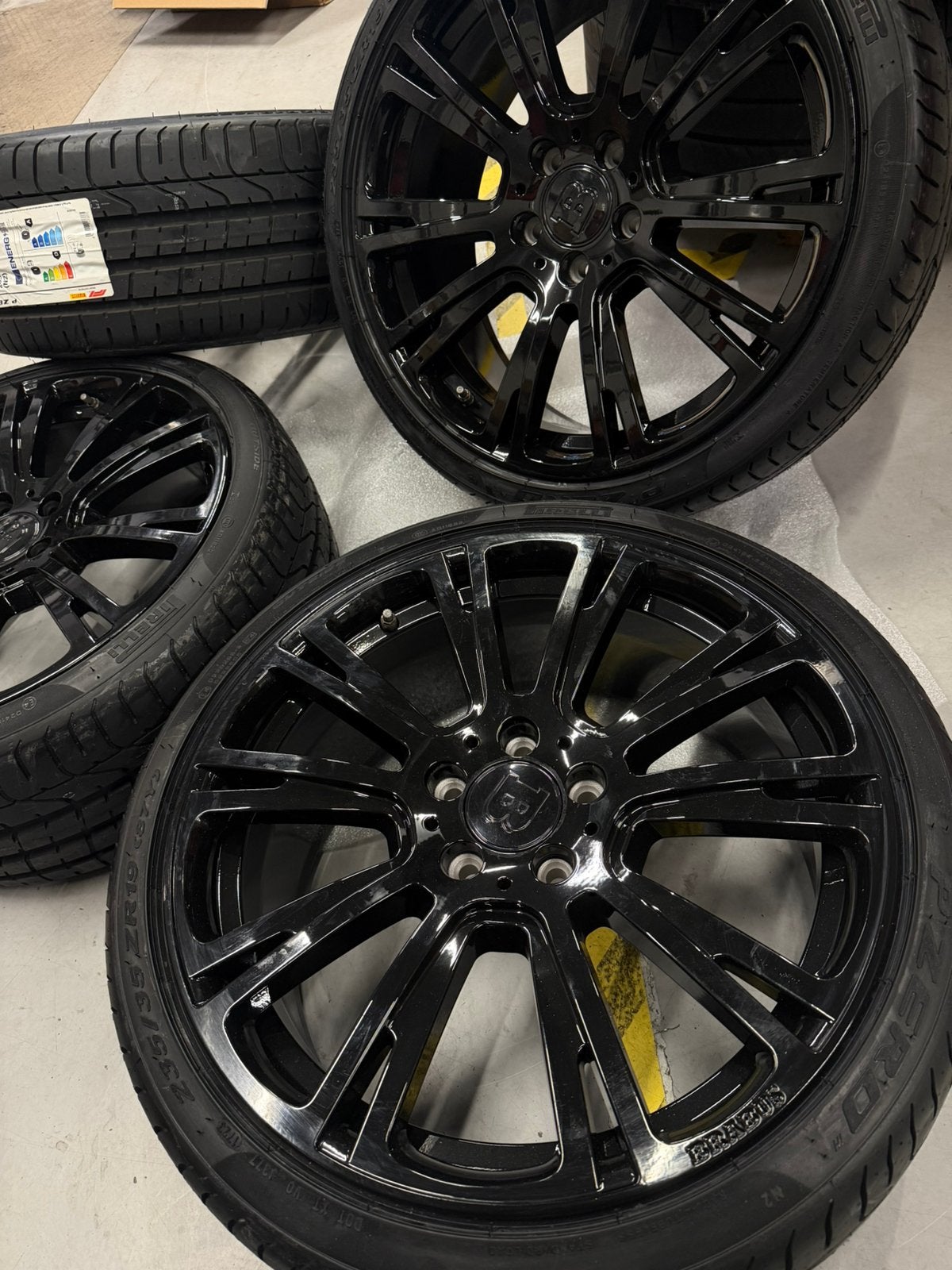 Mercedes BRABUS Monoblock R velgen inc nieuwe Banden 19 inch, Banden en Velgen, Nieuw, 235 mm, Personenwagen