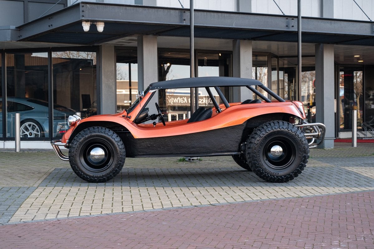 Volkswagen buggy Meyers Manx Manxter 2+2 (bj 1969), Auto's, Lederen bekleding, Gebruikt, Overige modellen, 4 stoelen