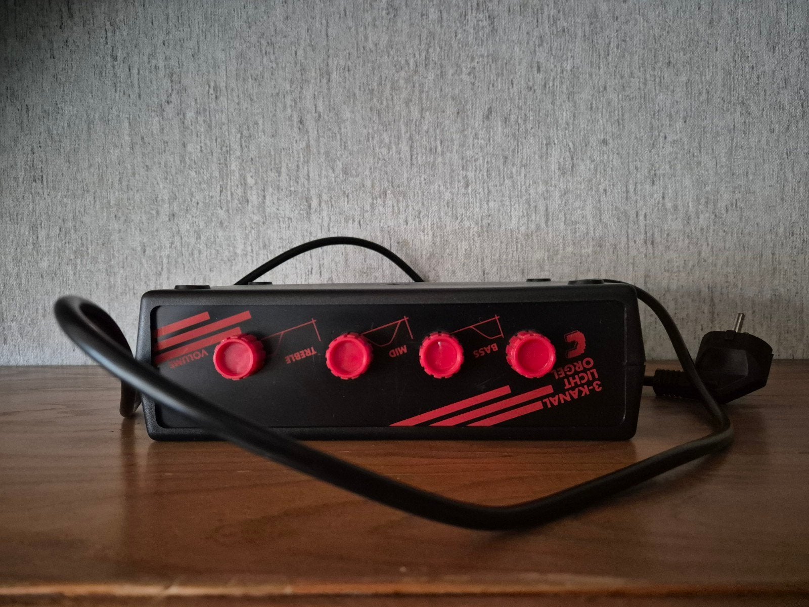 Vintage 3-Kanaals Lichtorgel met Stopcontacten, Ophalen of Verzenden, Gebruikt