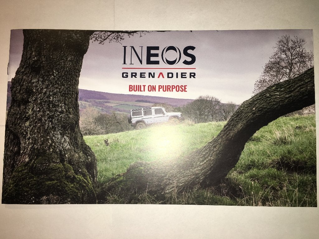 Ineos Grenadier brochure folder 2022 Duits Nieuw, Ophalen of Verzenden, Nieuw, Overige merken