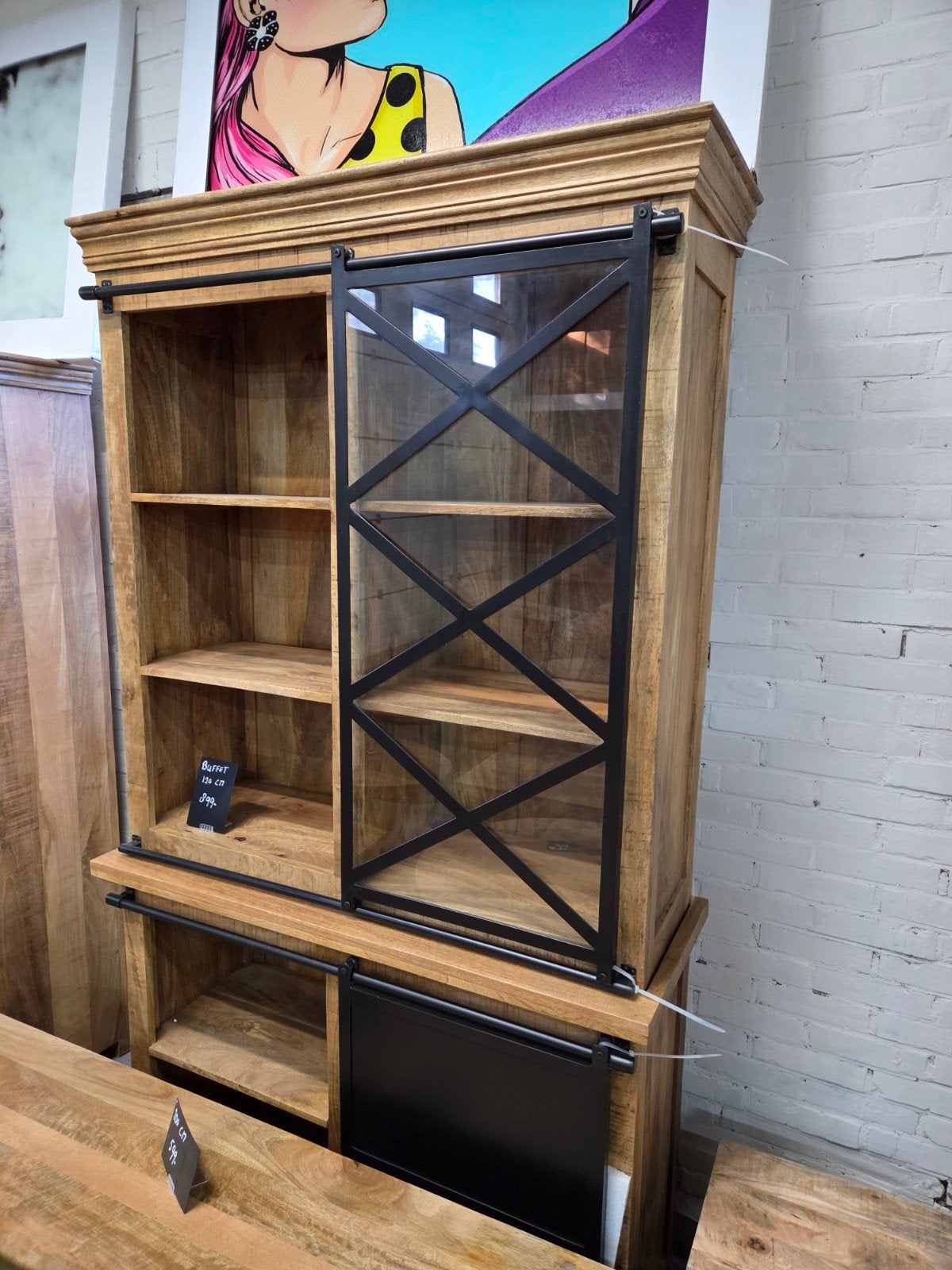Foto 11 van Mooie Nieuwe Mangohouten Buffetkasten