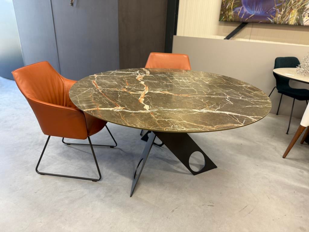 Nieuw Metaform Trefori eettafel Design tafel Rond Keramiek, Huis en Inrichting, Tafels | Eettafels, Rond, Nieuw, Ophalen of Verzenden