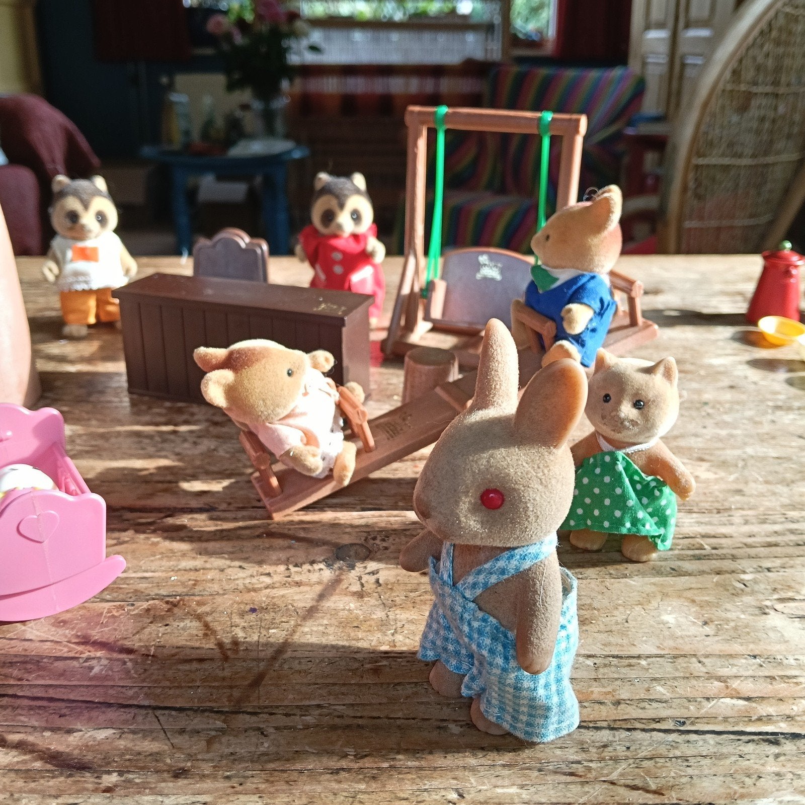 Sylvanian Families: Huisje, figuurtjes en accessoires, Ophalen of Verzenden, Gebruikt, Jongen of Meisje