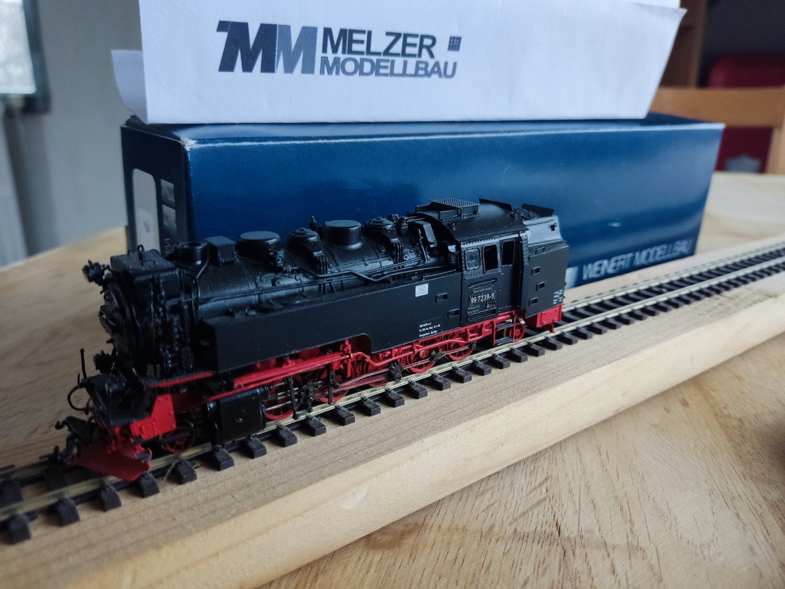 H0m Weinert digitale Stoomlokomotief 6257. Incl.geluid., Ophalen, Gelijkstroom, Locomotief, Overige merken