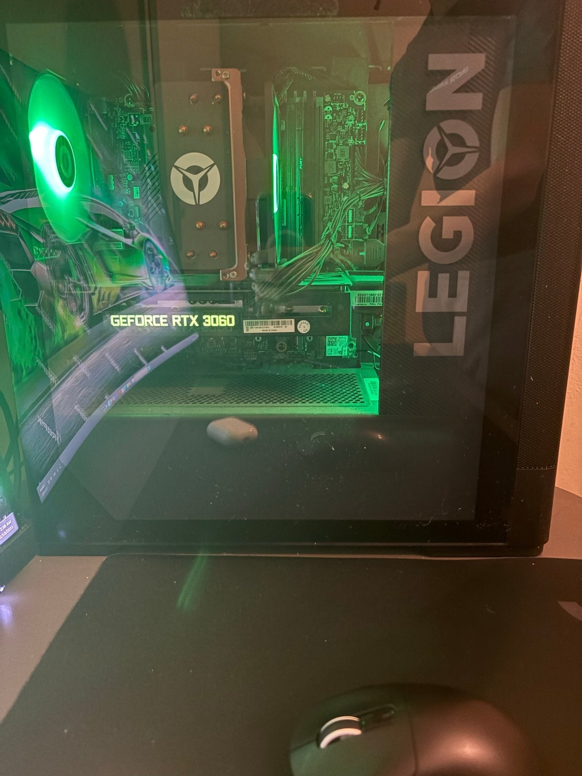 Lenovo Legion Gaming PC - RTX 3060, Intel Core i5, Ophalen, Zo goed als nieuw, Gaming, SSD