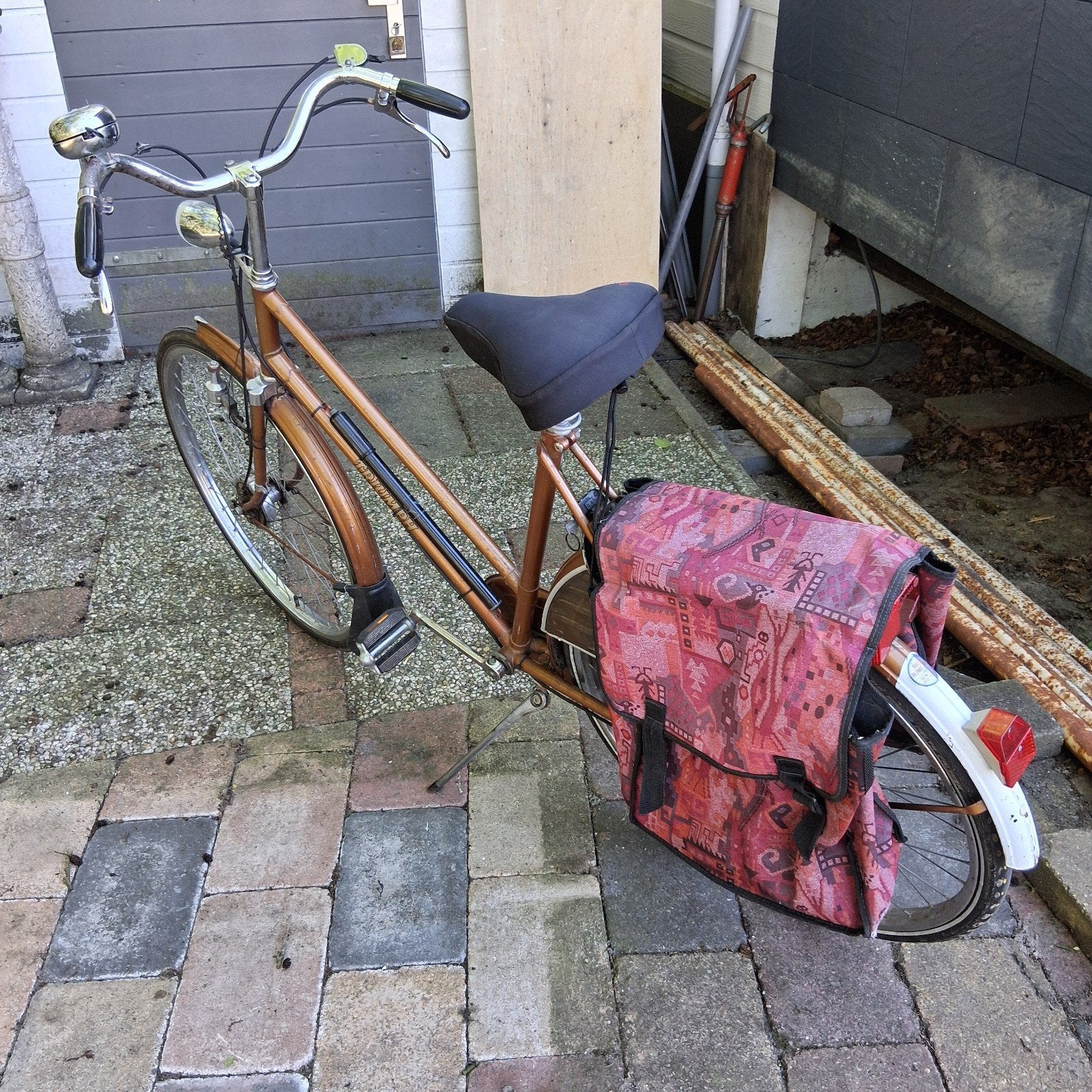 Nostalgische Triumph damesfiets met versnellingen, Fietsen en Brommers, Fietsen | Dames | Damesfietsen, Gebruikt, Overige merken