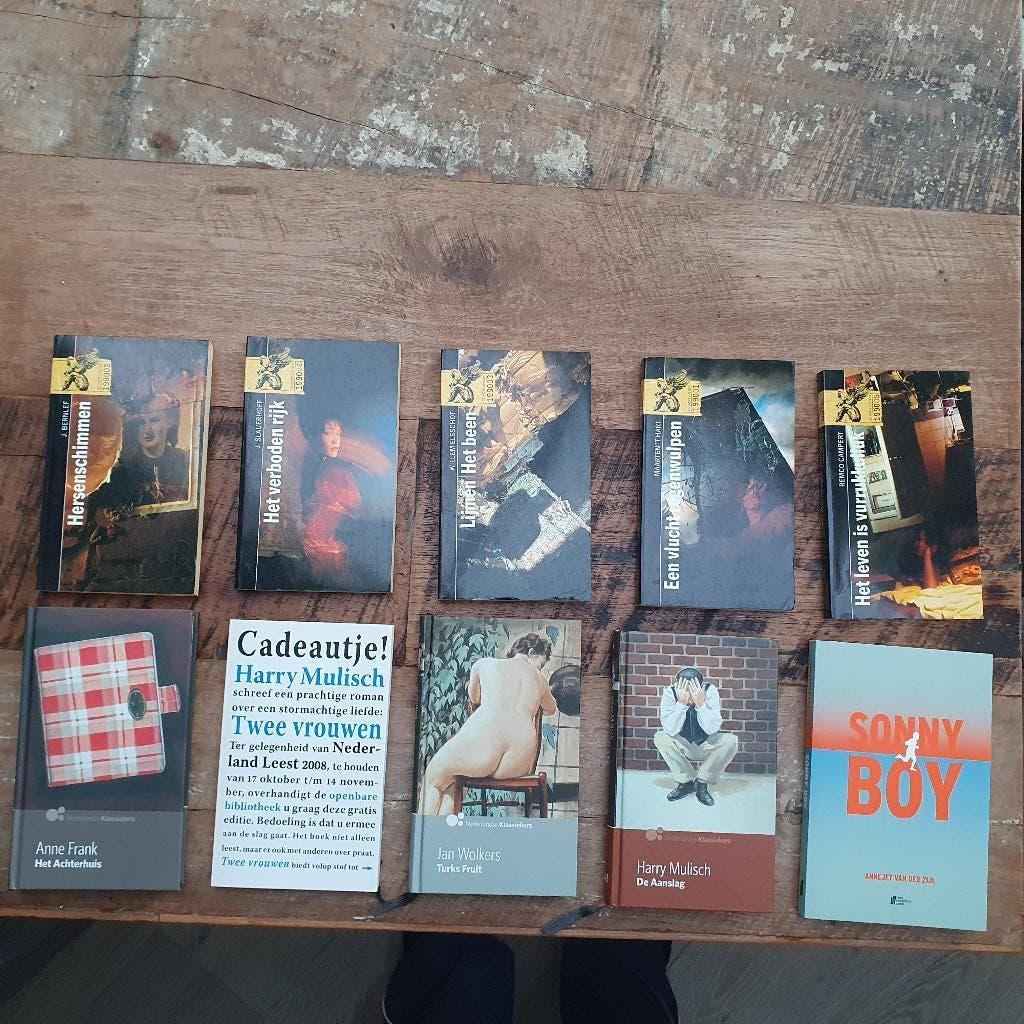 Boeken van bekende Nederlandse schrijvers (o.a. Mulisch), Gelezen, Ophalen of Verzenden, Diverse bekende Nederlandse schrijvers