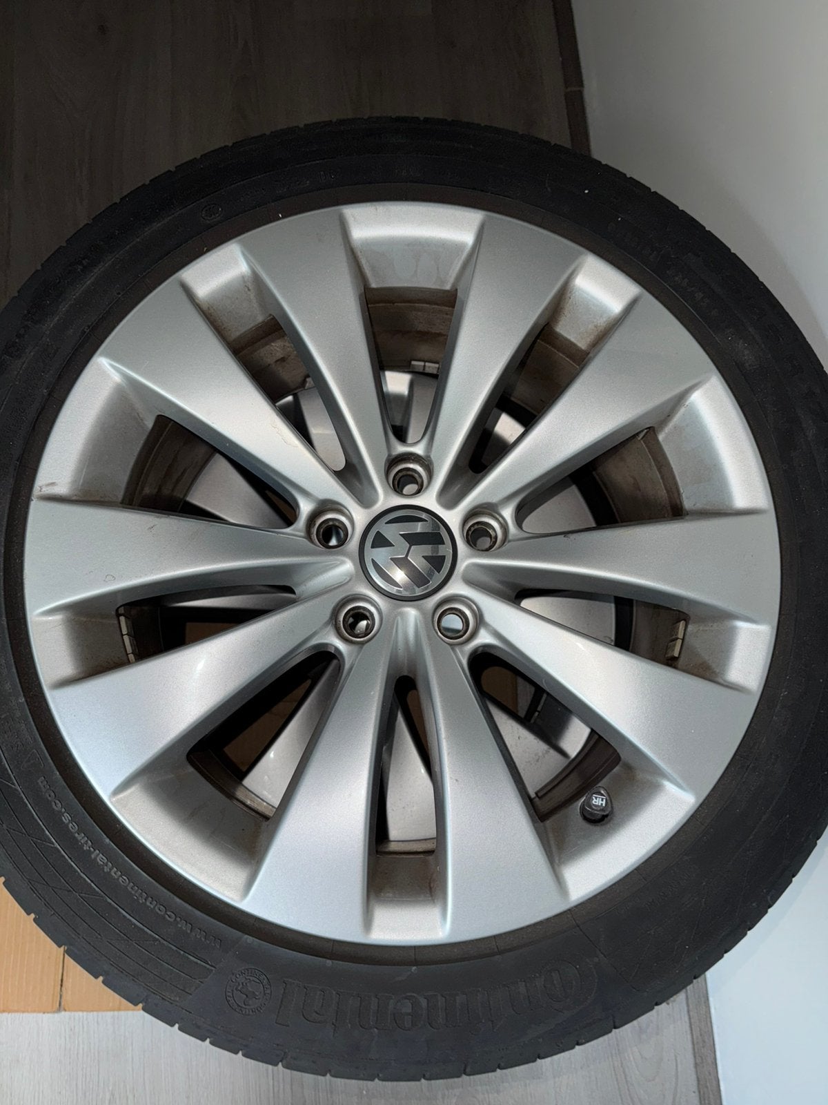 4x Originele Volkswagen Scirocco 18 inch lichtmetalen velgen, Ophalen, 18 inch, Gebruikt, Velg(en)